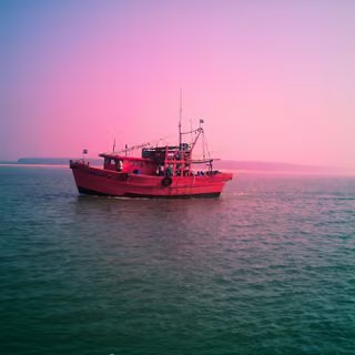 La pêche au chalut, une bombe à retardement pour le réchauffement climatique. © Anusree, Adobe Stock